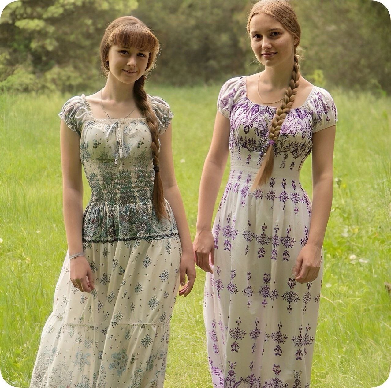 Slavic girls underwear in Anda